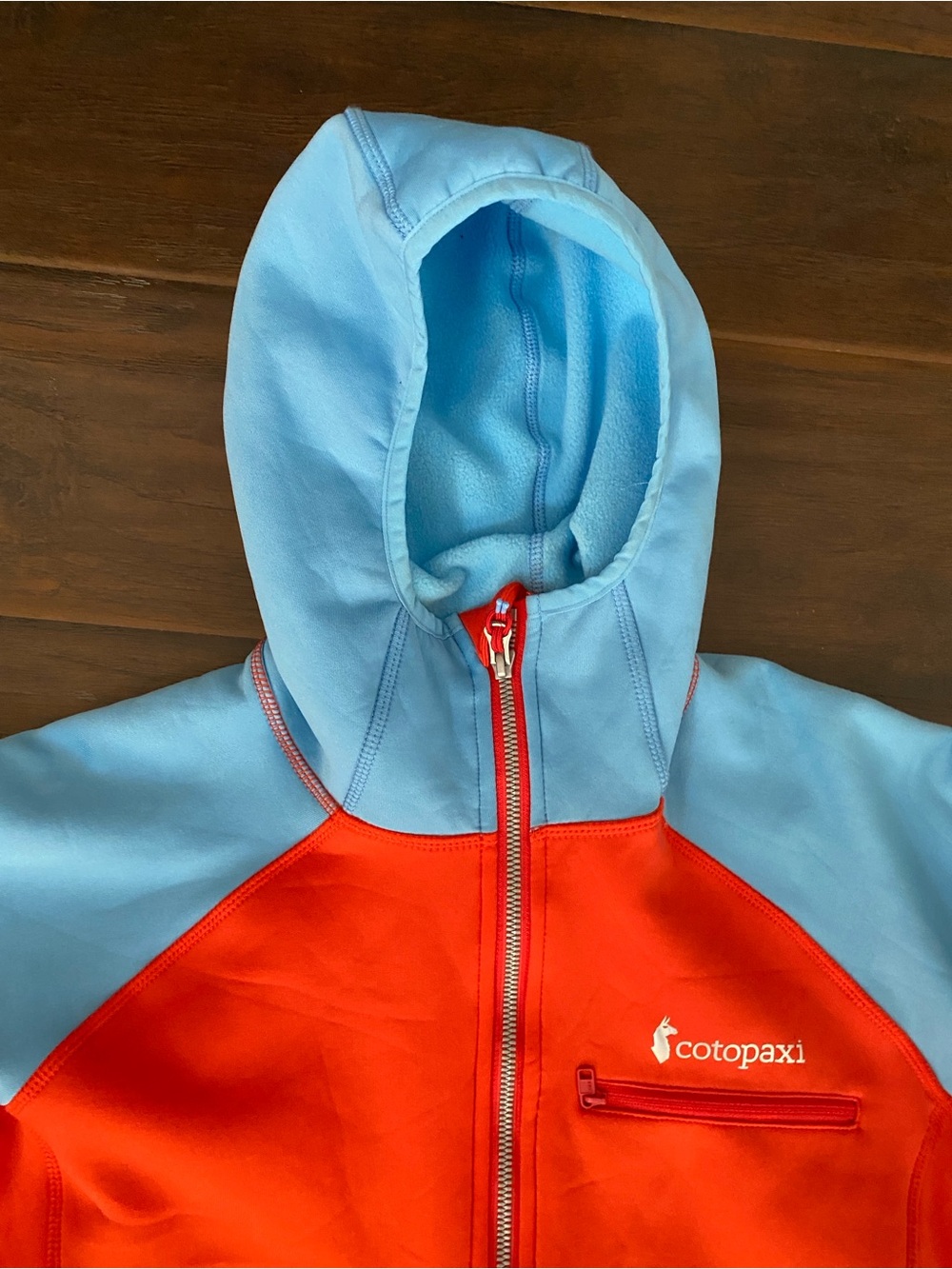 Cotopaxi long sleeve hoodie jacket men’s size S